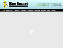 Tablet Screenshot of beesmartdesigns.com
